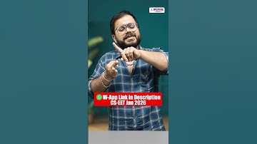 CSEET Jan 2026 | CSEET Free Batch Starts 12 Nov For Jan 26 Attempt | Prof Shubham Joshi #cseet