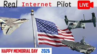 Memorial Day Miltech Sims / Heatblur ops | Osprey F14 Tomcat &amp; Aircraft Carriers #msfs2020
