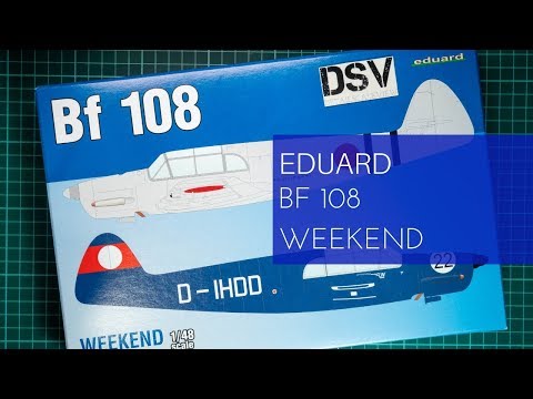 Video: Eduard 8479 Bf 108 Weekend Edition (1/48)