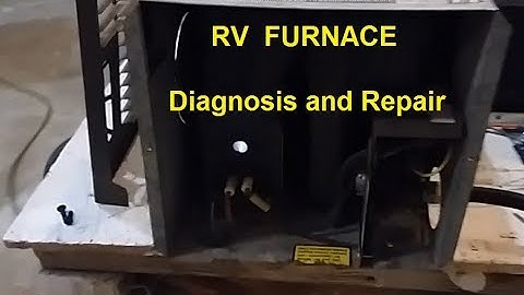RV Camper furnace Blower Motor replacement & see below, fix your own ↙
