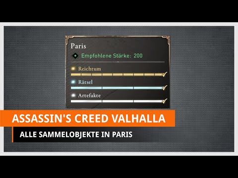 Assassin's Creed Valhalla: Paris - alle Reichtümer, Rätsel und Artefakte (Fundorte)