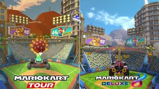 Evolution Of Tour Los Angeles Laps Course In Mario Kart Games [2020-2023]