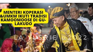 MENTERI KOPERASI & UMKM IKUTI TRADISI KOMOOMOOSE MASYARAKAT GU-LAKUDO, BUTON TENGAH.