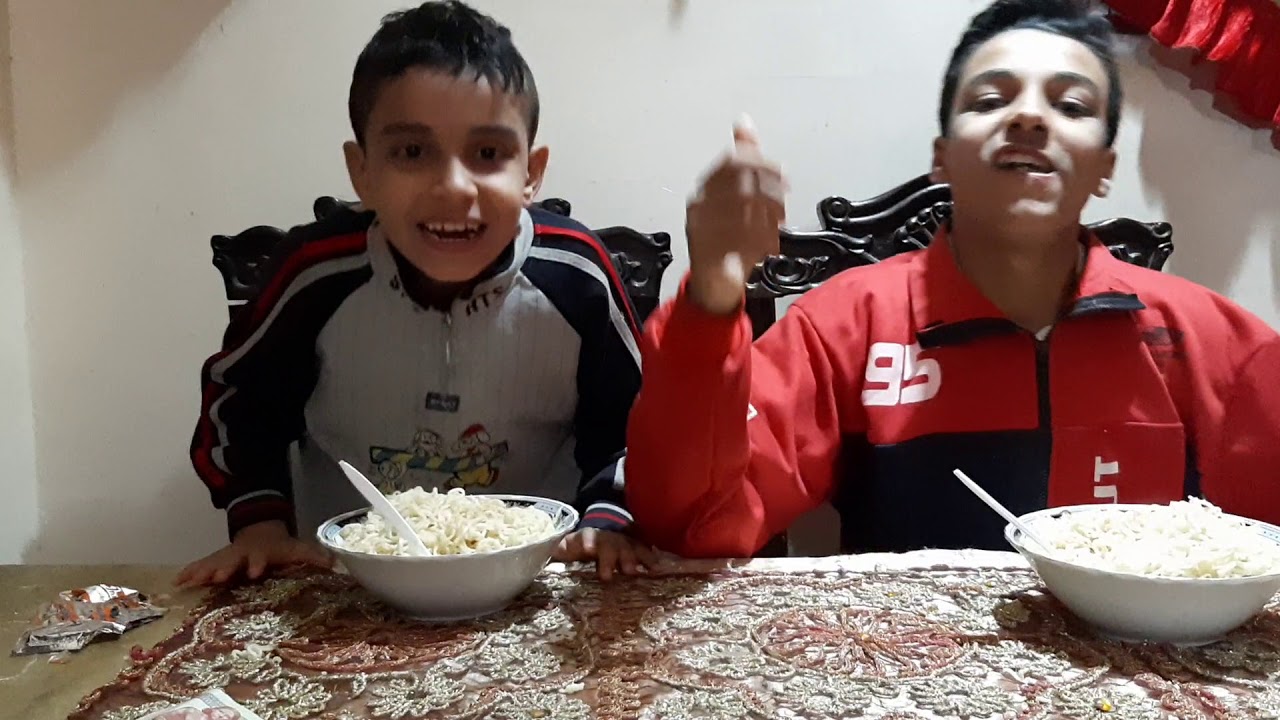 تحدى ا لا ند ومى بين اياد و سا جد 😷😷😷😷😷😷 - YouTube