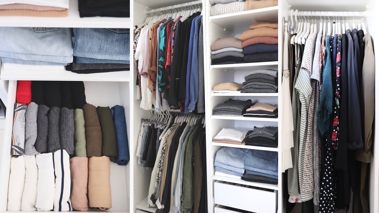 RANGEMENT ET DÉCRYPTAGE DU DRESSING ! VERS UN DRESSING MINI(MALISTE) !