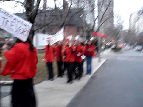 Surprise Marching Band for Trevor's Dissertation P...