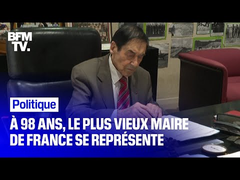 À 98 ans, le plus vieux maire de France se représente pour un dixième mandat