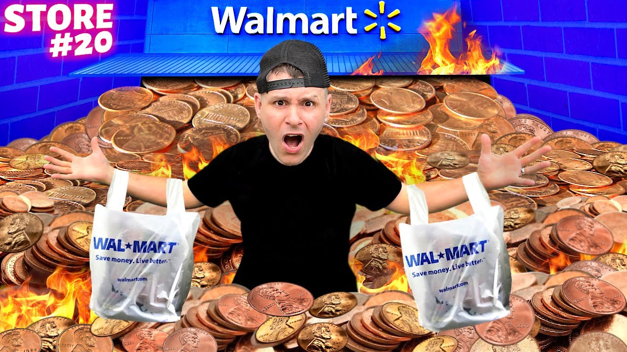 I DESTROYED Walmart Penny Shopping → Clearance Deals (20 Stores!!) - YouTube