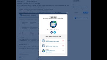 SalesForce - Trailhead - View Your Custom Object