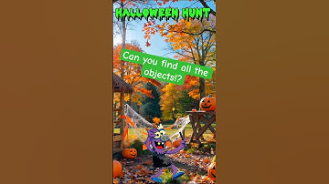 Halloween Object Hunt with game with Bramble /fun Halloween game #halloween #puppetshow #games