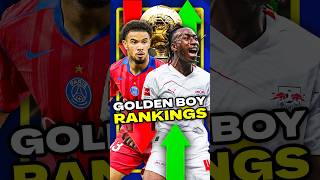 The Golden Boy Award POWER Rankings for May! 🤩📊