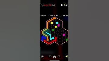 Flow Free - Cubes - Triple Cube - Level 96 (3x2)