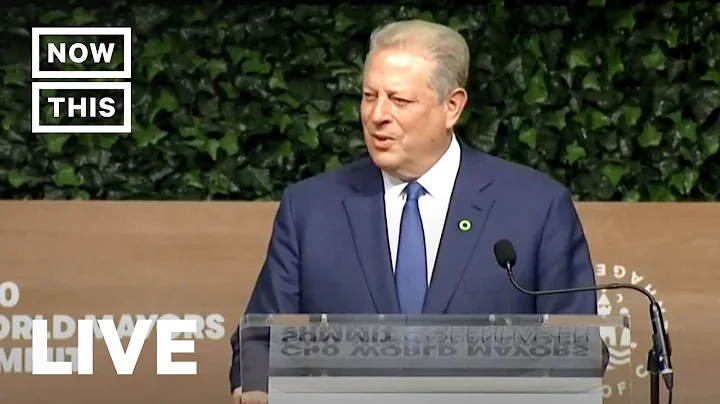 Al Gore Gives Keynote Speech at Global Mayors Climate Summit | NowThis