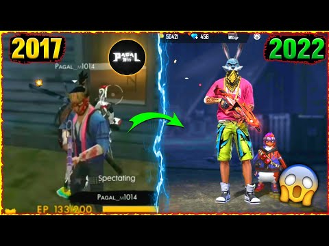 OLD PAGAL M10 vs NEW PAGAL M10 [ MUST WATCH ] - FREE FIRE PLAYERS 2017 vs 2022 | Garena Free fire