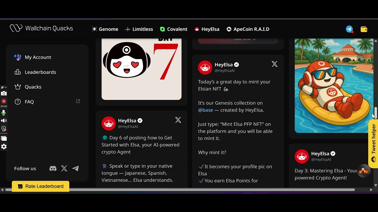 HeyElsa Airdrop Guides: How to Join HeyElsa Airdrop | HeyElsa Quack •  HeyElsa Airdrop Eligibility - YouTube