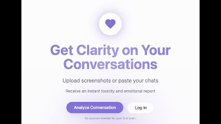 LoveScan - This AI Reads your Texts and Tells you if it’s Real Love or Delusion screenshot 3