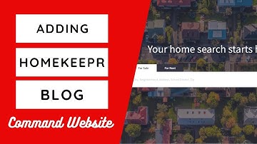 Add The HomeKeepr Blog To Your Website