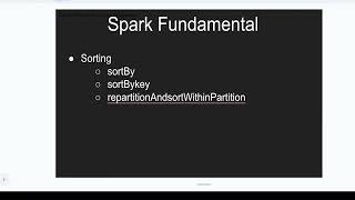 Spark Big Data What is Sorting : sortBy sortBykey repartitionAndsortWithinPartition