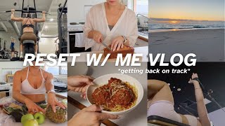 Reset Vlog / Cooking Authentic Italian Meatballs, Baking Goodies, Pilates, Gym Sesh & Anxiety?!