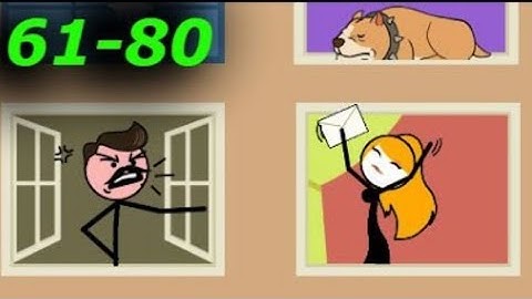 Thief Puzzle (WEEGOON) Level 50- 100 Android Gameplay Walkthrough - Funny Stickman Brain Puzzle Game