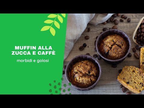 MUFFIN alla ZUCCA e CAFFE' SENZA LATTOSIO