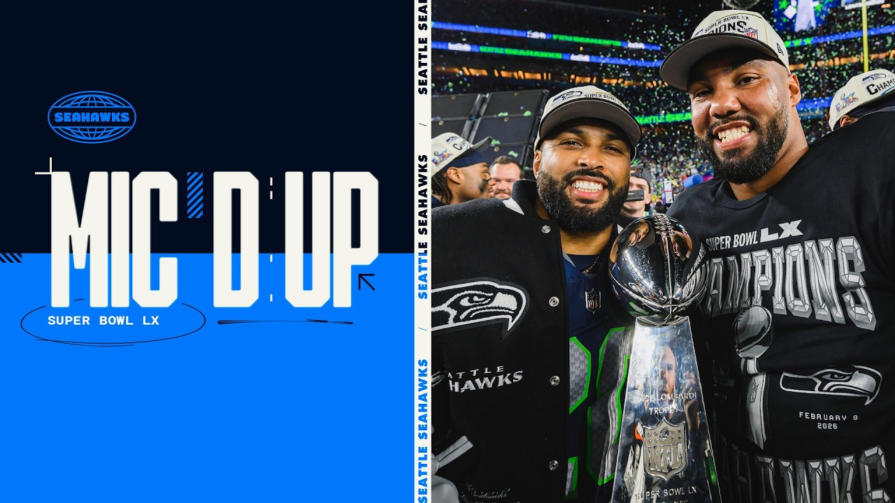 Seahawks Mic'd Up: Super Bowl LX - Part 1 | Seattle Seahawks