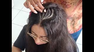 Trança Nagô Desenhada Passo a Passo Stitch Braid