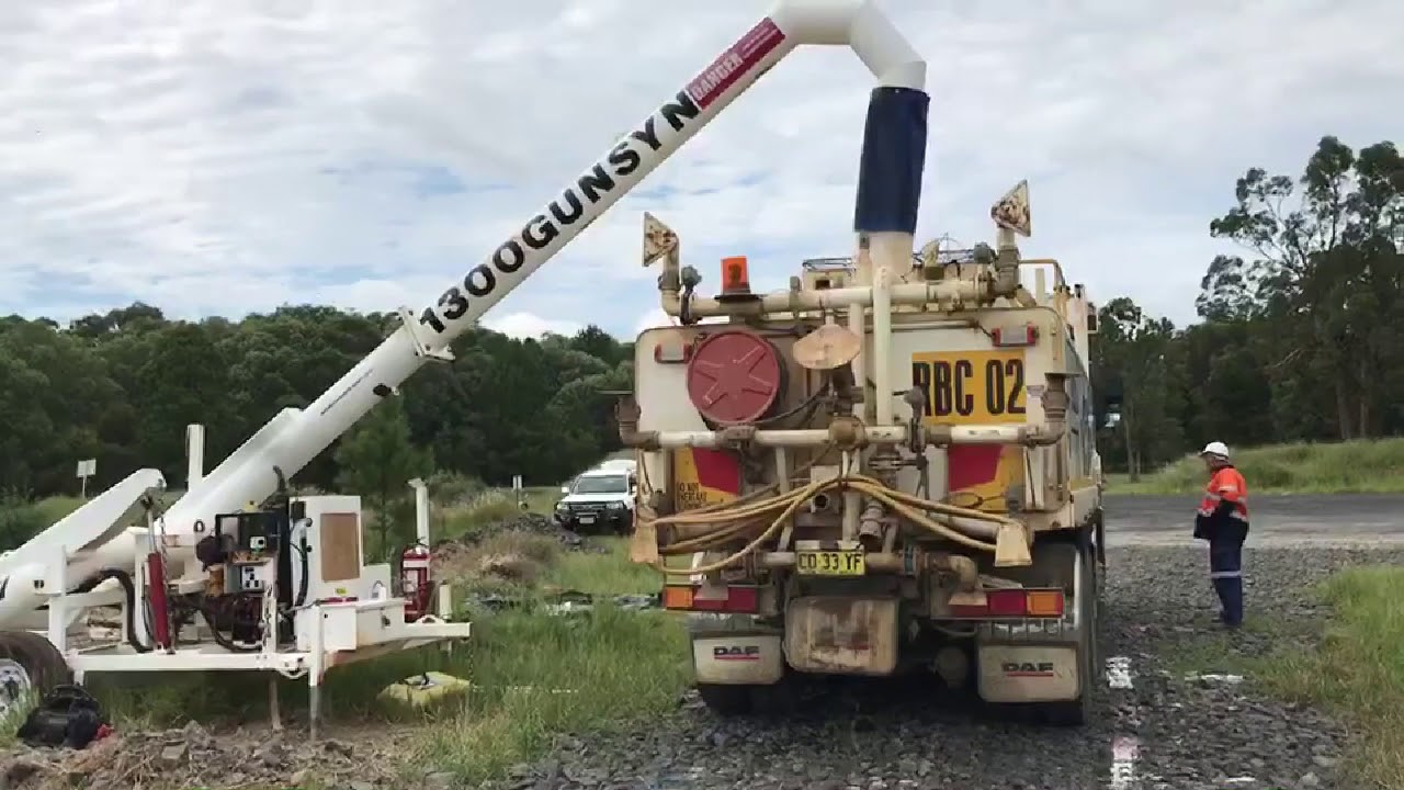 Gunsyn Hire Mobile Mega Pump in Action