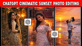 Chatgpt Cinematic Sunset Photo Editing | Cinematic Sunset Ai Photo Editing | Chatgpt Photo Editing | screenshot 5