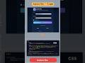 Aurora Sky Login UI ✨ Next-Level Aurora Animation 🌌 | HTML CSS JS #UI #LoginUI #WebDesign