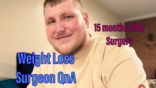 Weight loss surgeon QnA My 600 pound journey