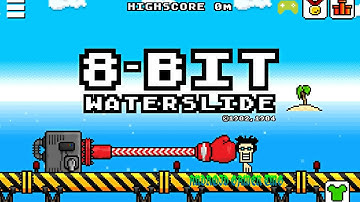 8-BIT WATERSLIDE - HD Android Gameplay - Arcade games - Full HD Video (1080p)