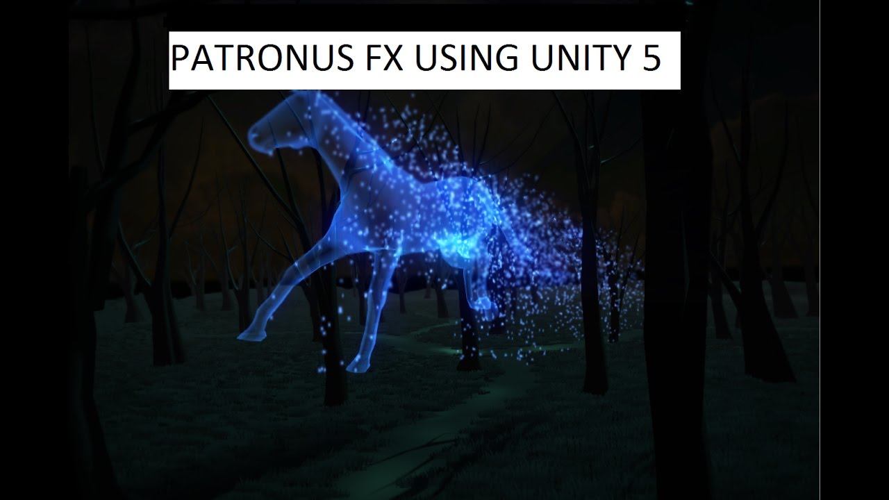 Patronus FX using UNITY 3D (Shaders and Shuriken particles)