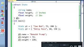 CIT1173_2070 C++ (April 24 2018) (chapter 7 arrays)