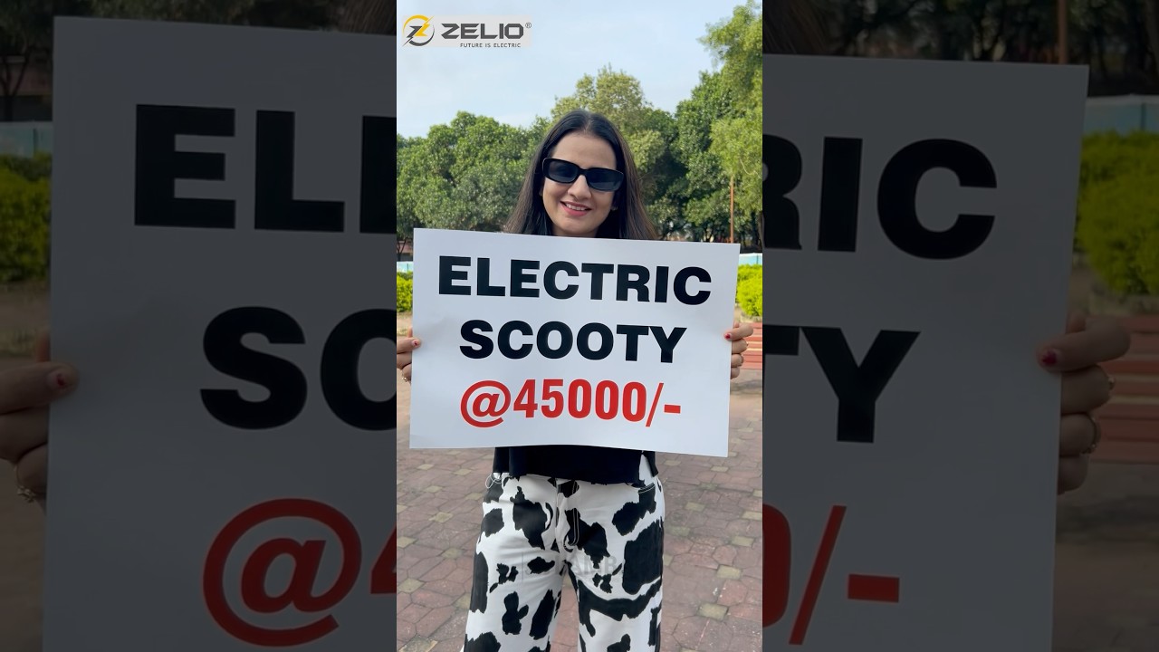 All New 2024 ZELIO EEVA(eco) Electric Scooter 🔋⚡️🛵 Now @45000/-