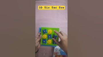 3D Tic Tac Toe #tictactoe #tictactoechallenge  #tictactoegame