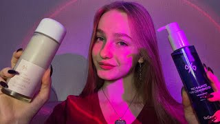 ☀︎ ASMR уход за твоей кожей ☀︎