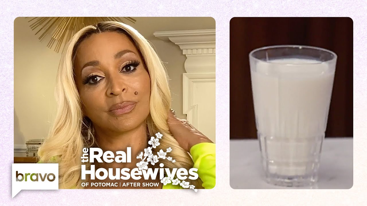 Did Karen Really Drink Milk For Her Ulcer? Or Was There Another Reason? | RHOP After Show (S5 Ep15)