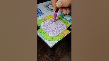 Mind relaxant spirograph pattern #spirograph