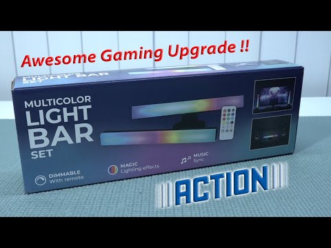 RGB Multicolor €12,99,- Gaming Light Bar Set - Action / Battletron 