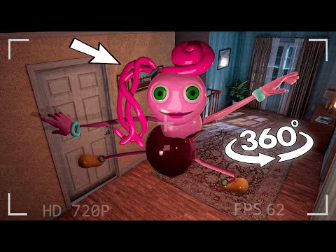 360° Mommy Long Legs Breaks into Your House in real life! 