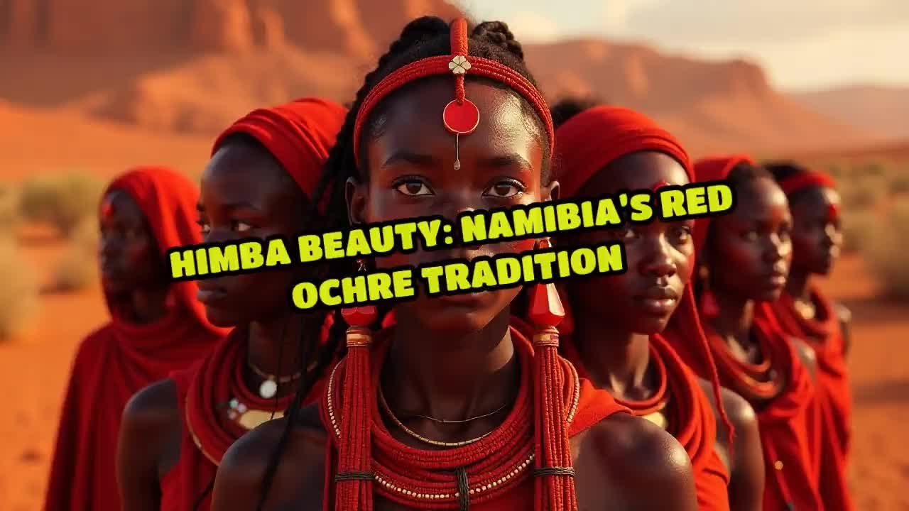 Himba Beauty: Namibia’s Red Ochre Tradition