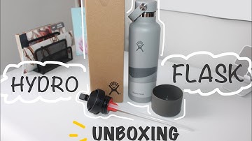 Unboxing Hydro Flask Horizon Limited Edition + Accessories + Comparison
