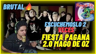 🔶"Mägo de Oz - FIESTA PAGANA 2.0 "🔶(REACCIONO🇦🇷) Por primera vez 🔥