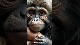 Baby Affe In Meiner Hand