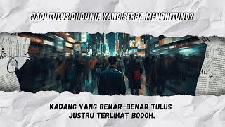MENJADI MANUSIA YANG TULUS: Seni Hidup Tanpa Pamrih di Dunia yang Serba Menghitung