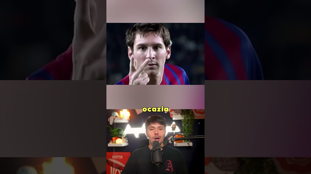 Messi l-a ținut în brațe fără să știe cine va deveni! 😳⚽