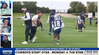 Dallas Cowboys open OTAs in Frisco