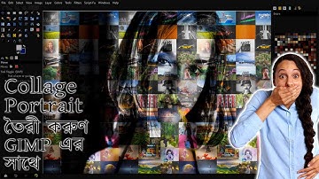How to Create Photo Mosaic Effect very easily with GIMP || মোজাইক ফটো ইফেক্ট তৈরী করুন গিম্পের সাথে