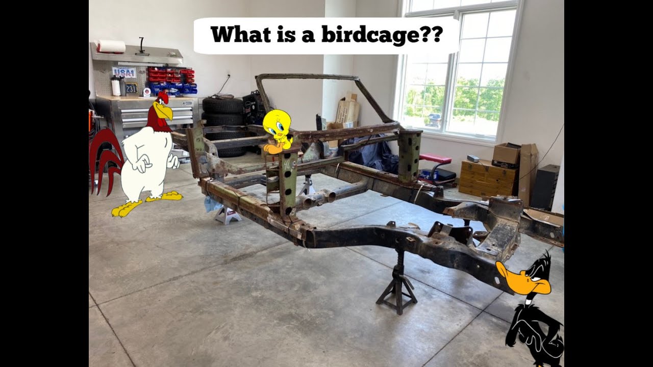 What is a Corvette birdcage? What is underneath the fiberglass? YouTube